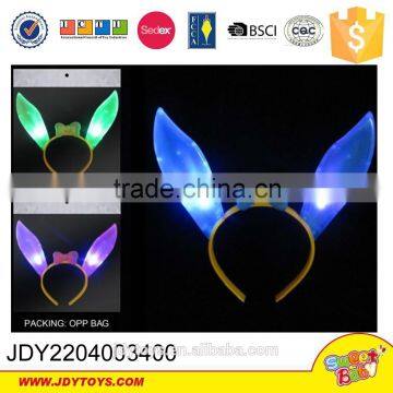 Hot products to sell online rabbit ears bobby pin with flash light latest hairband designs