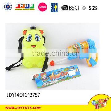 Super cut big water gun with panda backpack summer toys for sale