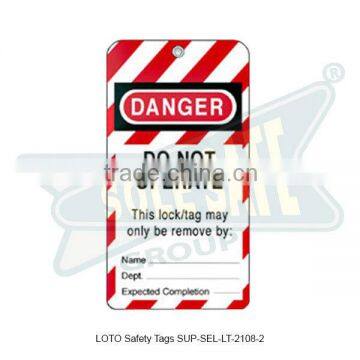 LOTO Safety Tags ( SUP-SEL-LT-2108-2 )