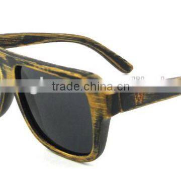 Burned bamboo sunglasses,UV400 bamboo sunglasses,custom bamboo sunglasses