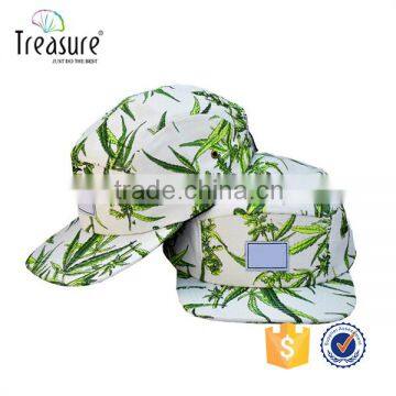 Vitange Style 5 Panel Snapback Cap Printing Pattern