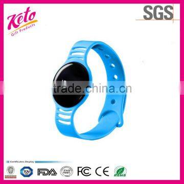 Popular silicone sports pedometer smart bracelet with bluetooth