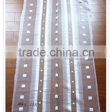 1443-28A Glass yarn Transparent curtain fabric Glass yarn