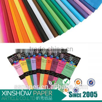 solid color wrapping paper advertising tissue paper