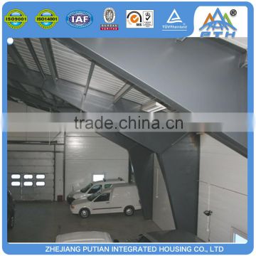 Alibaba china cheap modern prefab steel garage