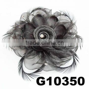 black butterfly feather flower hair accessories wholesale