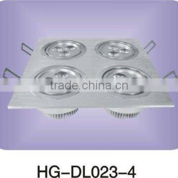 12*1W/12*3W Power LED Downlights