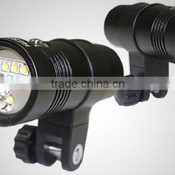 Diving Flashlight Red/UV/SOS/Wide/Spot Light Underwater Scuba Diving Torch Video Lighting photo-4