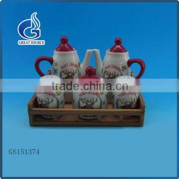 Unique Decorative kitchen food storage ceramic canisters sets                        
                                                Quality Choice