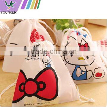 Mini strand pocket Draw string bag non-woven bag DS001NW