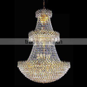 Empire Large Crystal Ball Shape Hotel Lobby Chandelier Made in China