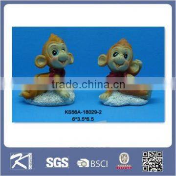 2016 Russia resin monkey figurines wholesale