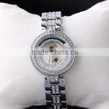 Beautiful ladies geneva crystal watch cheap ladies fancy watch