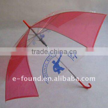 PVC Transparent Umbrella