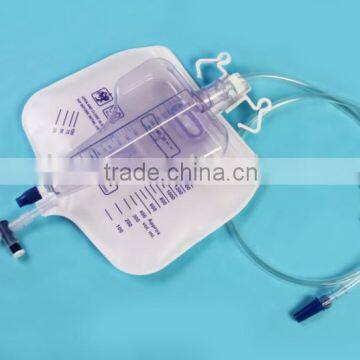 2000ml PVC Adult Urine Collection Bag Disposable Economic Urinary Drainage Bags Urine Bag