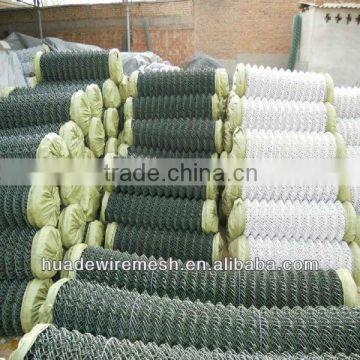 chain link fence machine diamond mesh machine/vinyl coated chain link/chain link fence for sale