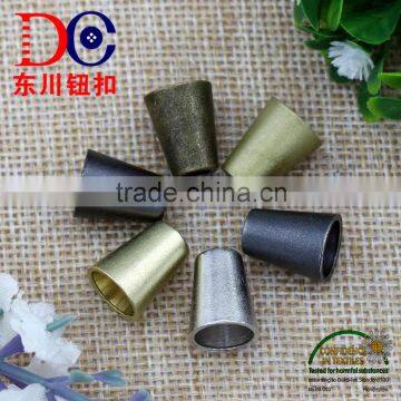 Metal cord stopper for hang tag