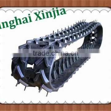 track crawler paver and crane small rubber track