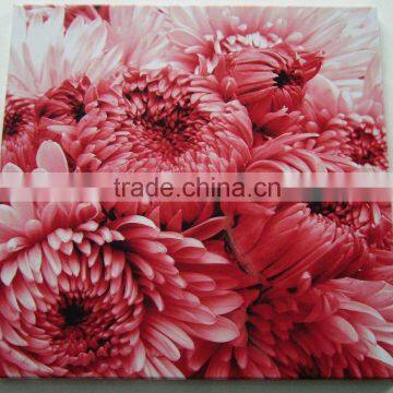 red Chrysanthemums canvas prints