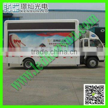 full color CCTV moving online P10 truck led display