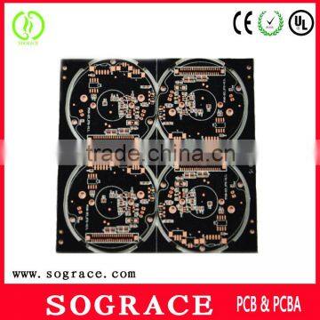 Aluminum based led pcb led /pcb assembly with brown solder mask