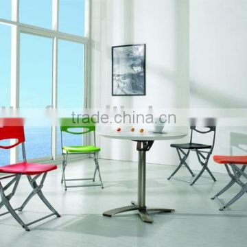 Plastic folding chair / study table and chair set