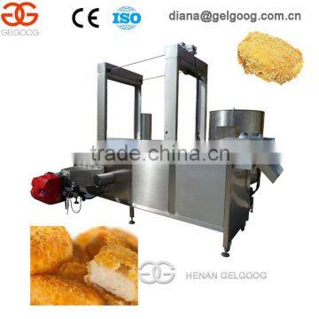 High Efficient Chicken Nuggets Batch Frying Machine