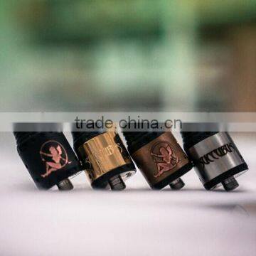 Hottest Box Mod Dual 18650 Battery Incubus big tank atomizer meth vaporizer meth atomizer aluminum grip