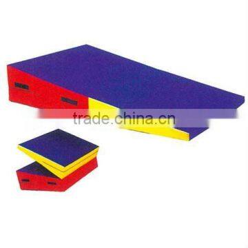 PVC + PE foam trapezoid-folding gymnastics mats