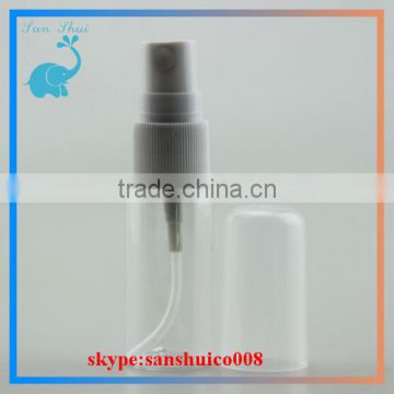 PET material plastic cosmetic bottles,spray bottle with screw cap or sprayer