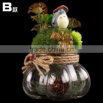 Miniature Islamic Gift Fairy Garden Supplies Wholesale Tourist Souvenir Gift , Romantic Crystal Love Gift