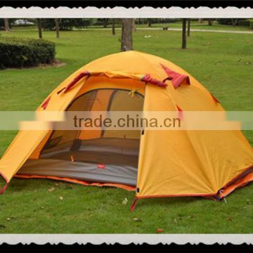 hot design orange solar tent & tent pole