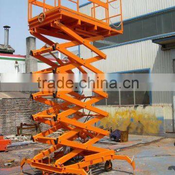 hydraulic motor scissor lifter platform for car lifting or cargo lifting stationary