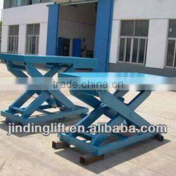 Fixed scissor mechanism platform lift