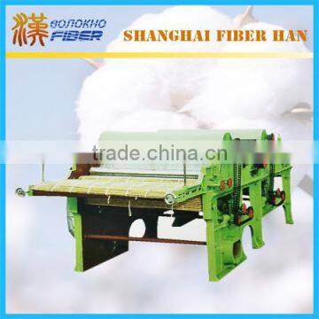 Cotton waste recycling machine, cotton waste processing machine, recycling machine