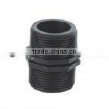 Plastic garden hose nipple farming fitting