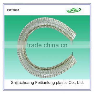 SS Wire Braided PVC Steel Wire Reinforced Discharge Water Hose photo-4