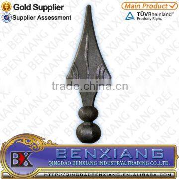 from China head of picket wrought iron spear head