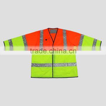 2016 Hot Selling hi Visibility EN20417 & ANSI/ISEA 107-2010 Mesh Safety Vest photo-6