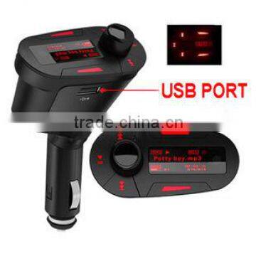 Car MP3 player with Bluetooth, FM transmitter, LCD screen and remote control