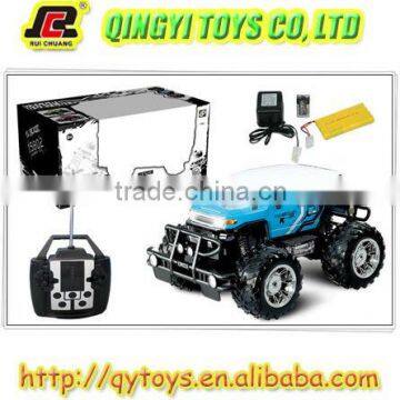 1:8 4 channels rc truck with rechargeable batteries
