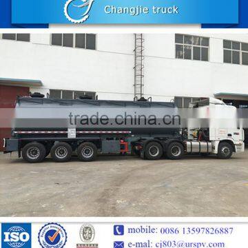 23cbm 3-axle flammable chemical liquid tanker trailer