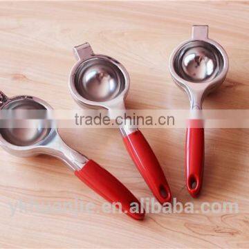 Stainless Steel Silicone Handle Lemon Juicer photo-3