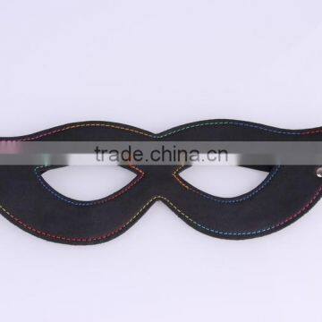 Black Dance Mask,Adult Sex Mask Eye Mask Leather Sex Mask Festival Mask photo-2