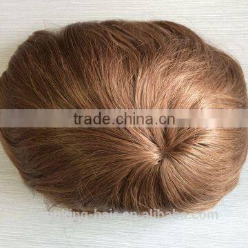 indian remy human hair toupee / wig for men