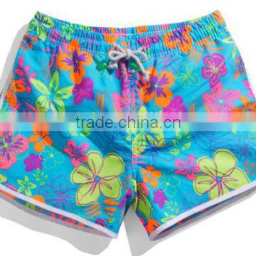 bulk wholesale low price europe anti-shrink customzied brands beach shorts woman