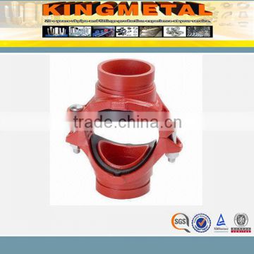 Ductile Iron Grooved Pipe Fitting Grooved Mechanical cross