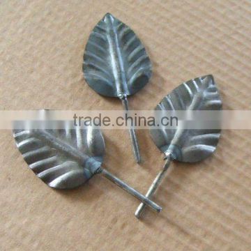 decorated wrought iron stamped flowers and leaves for fence,gate,window