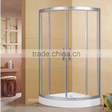 Acrylic Tray Two Sliding Doors Shower Cabin