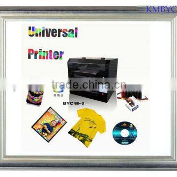 8 color inkjet UV printing machine, print on bottles for sale in china